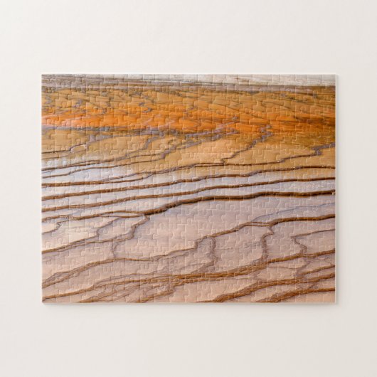 YNP Hot Springs Bacterial Flats Puzzle ジグソーパズル (横)