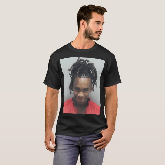 YNW Melly friends retro funny Tシャツ (正面フル)