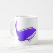 YNWA クジラ コーヒーマグカップ (正面左)
