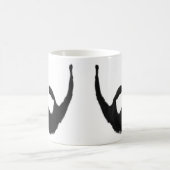 Yoのお金のためのMoのマグ コーヒーマグカップ (中央)