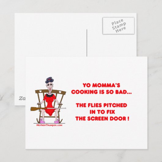 Yoのママ# 01 ポストカード (正面/裏面)