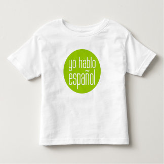 yoのhabloのespañol トドラーTシャツ