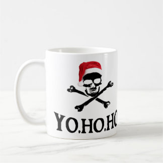 YoのHo Ho海賊サンタのマグ コーヒーマグカップ
