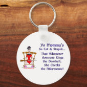 Yoママ# 08 キーホルダー (正面)