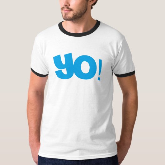 Yo! 90年代の信号器のティー tシャツ (正面)