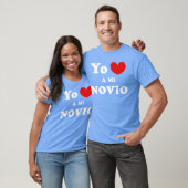 Yo Amo A Mi Novio Spanish Boyfriend Love friends Tシャツ (ユニセックス)