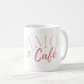 Yo Amo EL Café コーヒーマグカップ (正面右)