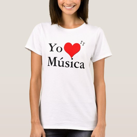 Yo Amo Musica Tシャツ (正面)