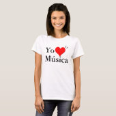 Yo Amo Musica Tシャツ (正面フル)