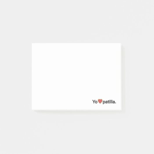 Yo Amo Patilla Notes ポストイット (正面)
