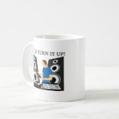 Yo DJは、それを回します コーヒーマグカップ (正面左)