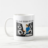 Yo DJは、それを回します コーヒーマグカップ (左)