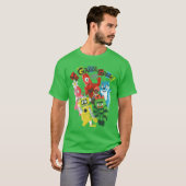 Yo Gabba Gabba こんにちは フレンズ キャスト 写真・ビデオ・ショー ギフト Tシャツ (正面フル)