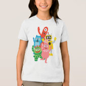 yo gabba gabba トライブレンドＴシャツ (正面)