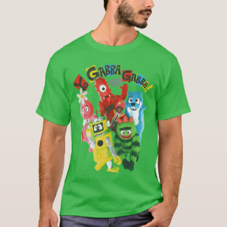 Yo Gabba Gabba Hello Friends Cast PhotoV Show gift Tシャツ