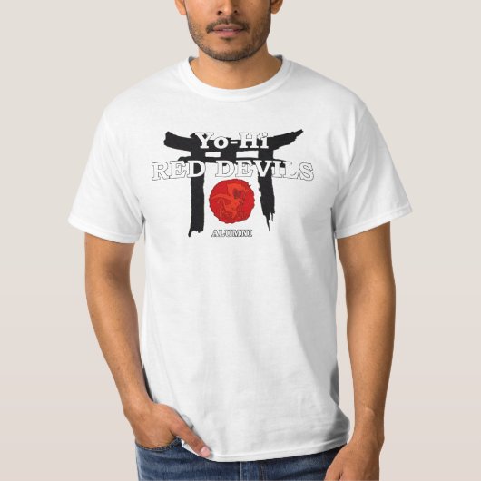 Yo-Hi Red Devils Japan同窓生 Tシャツ (正面)