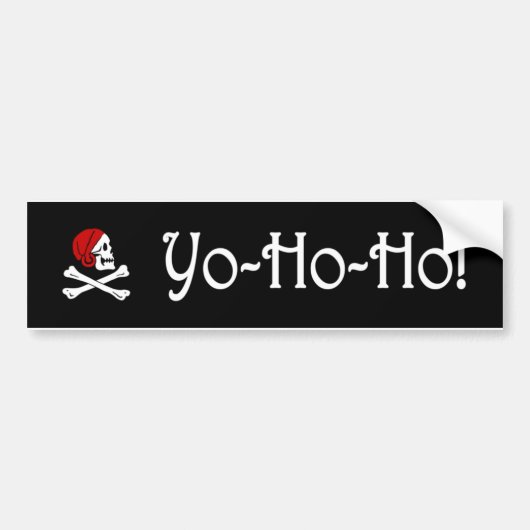 Yo Ho Ho バンパーステッカー (正面)