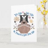 Yo Ho Pirate Cruise A Pirate's Life For Me Family  カード (黄色い花)