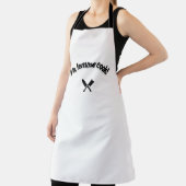 Yo, Lemme Cook Funny Apron for Men and Women エプロン (インサイチュ)