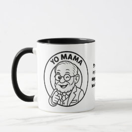 Yo Mama Therapy Joke マグカップ – 急ぎすぎる治癒