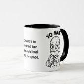 Yo Mama Therapy Joke Mug – Inner Child Enmeshment  マグカップ (正面右)