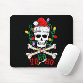 Yo S Ho Pirate Boat Cruise Xmas Skull Crossbones C マウスパッド (マウス)