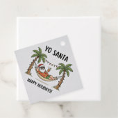 Yo Santa Funny Summer Christmas Happy Holidays フェイバータグ (インサイチュ)