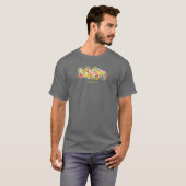 YO SOY ALEGRIA 3D EXPLOSION COLOR YOSOYINFINITO Tシャツ (正面フル)