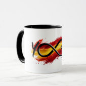 YO SOY BANDERA ESPAÑA マグカップ (正面左)