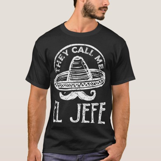 Yo Soy El Jefe Dia De Los Muertosメキシコの日 Tシャツ (正面)