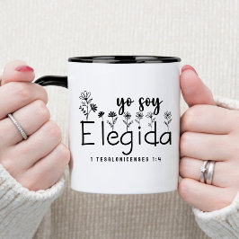 Yo Soy Elegida Christian スペインの Coffee Mug マグカップ