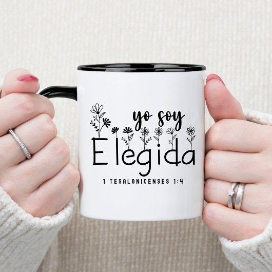 Yo Soy Elegida Christian スペインの Coffee Mug マグカップ