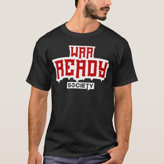 YO WAR READY friends Tシャツ (正面)