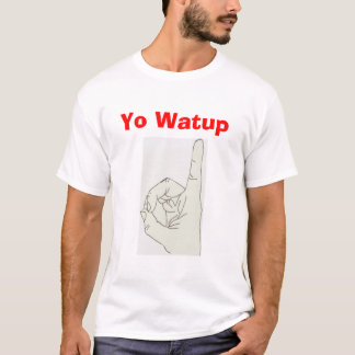 yo Watup Tシャツ