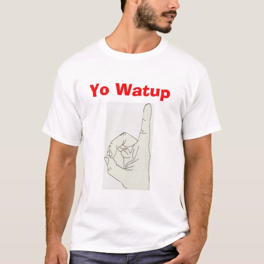 yo Watup Tシャツ (正面)
