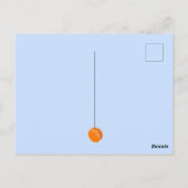 Yo What's UpレトロYo-Yo Graphic ポストカード (裏面)