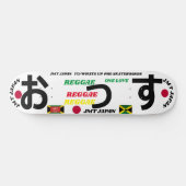 YO / WHATS UP JMT JAPAN 8 1/4" スケートボードデッキ (横)