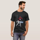 Yoan Moncada ロサンゼルス A MLB野球選手 M Tシャツ (正面フル)