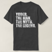 YoderYoderファミリー名Yoder姓Yoder Surna Tシャツ (デザイン正面)