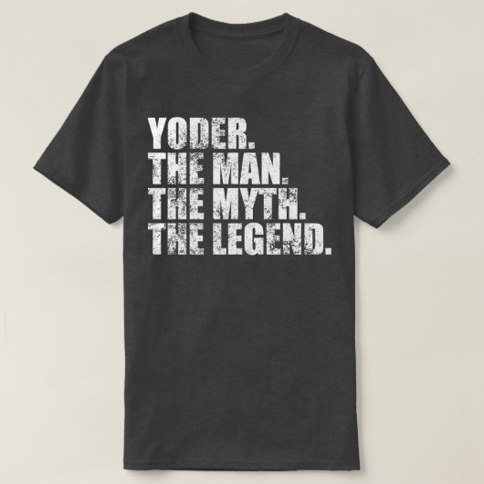 YoderYoderファミリー名Yoder姓Yoder Surna Tシャツ (デザイン正面)