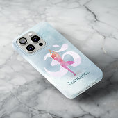 YOGAインストラクター水彩瞑想ポーズオムサイン Case-Mate iPhoneケース