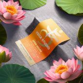 YOGAスタジオオープンハウスメディテーションルートチャクラサイン チラシ