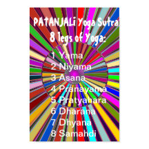YOGAチェックリスト： PATANJALI TEXRAの8つのステップ