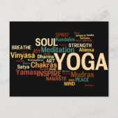 YOGAポストカード ポストカード (正面)