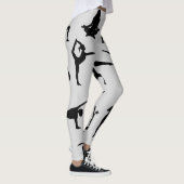 YOGAポーズ（グレー）レギンス レギンス (右)