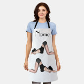 YogaポーズThunder_Cove エプロン (着用した状態)