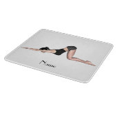 YogaポーズThunder_Cove カッティングボード (角)