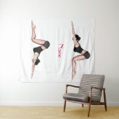 YogaポーズThunder_Cove タペストリー (インサイチュ(横))