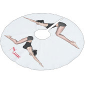 YogaポーズThunder_Cove ブラッシュドポリエステルツリースカート (アングル)