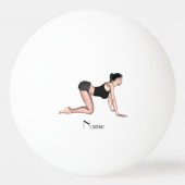 YogaポーズThunder_Cove 卓球ボール (裏面)